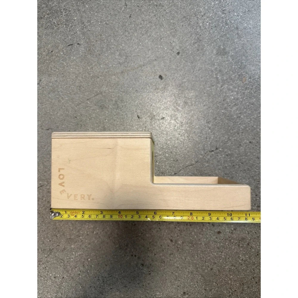 LOVEVERY Montessori Wooden Yellow Box 